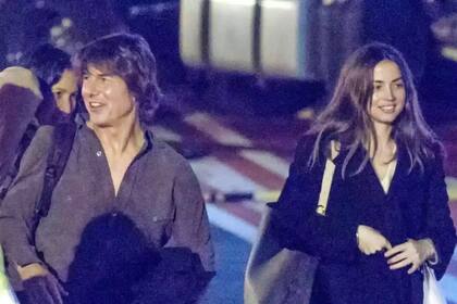 La actriz de origen cubano fue vista con Tom Cruise (People)