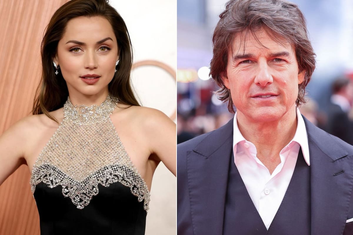 Ana de Armas y Tom Cruise