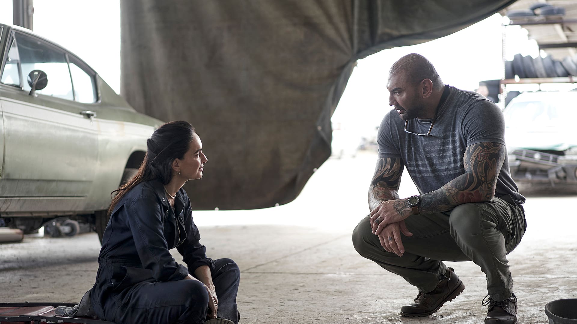 Dave Bautista, uno de los protagonistas de El ejército de los muertos