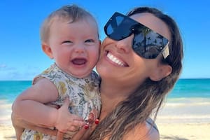 Ana García Moritán derritió de ternura con su lool (Foto Instagram @pampitaoficial)