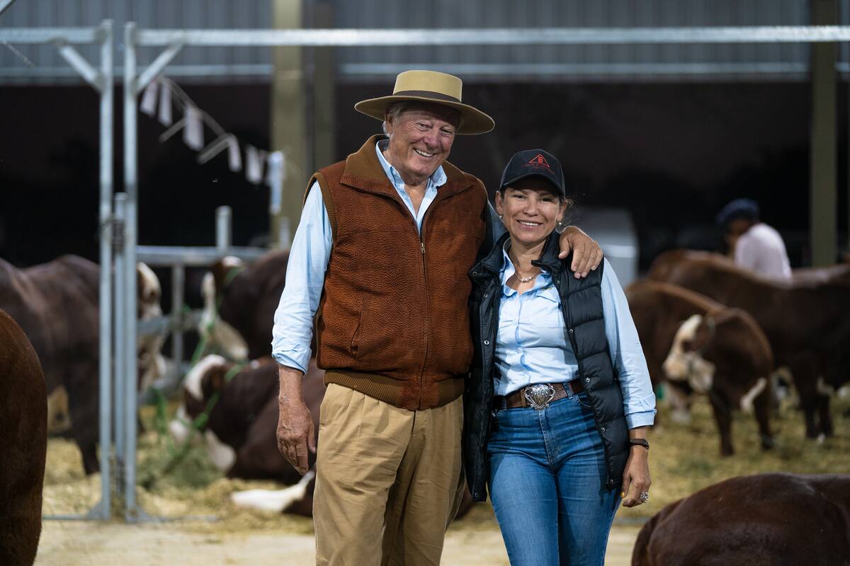 Ana González Fulton y su esposo, John Fulton