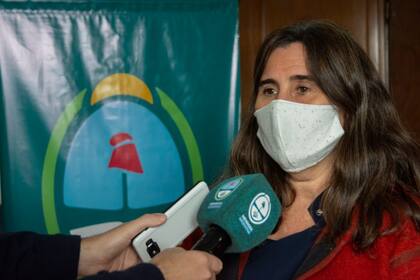 Ana María Nadal, ministra de Salud de Mendoza. Luego de algunas dilaciones, cierta incertidumbre y cuestionamientos opositores, la funcionaria finalmente reconoció que en tierra cuyana existe circulación viral.