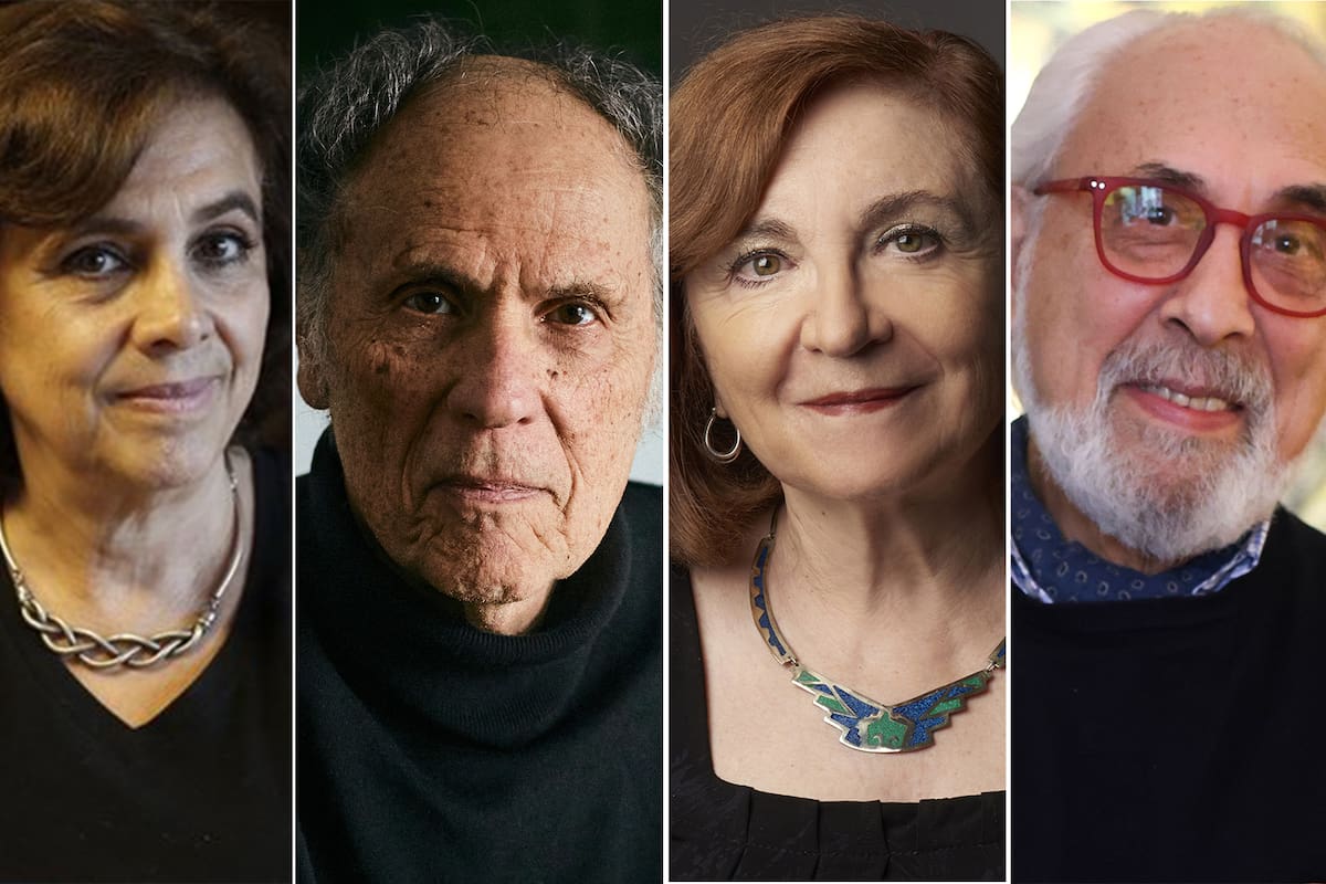 Ana María Shua, Tomás Abraham, María Rosa Lojo y Santiago Kovadloff