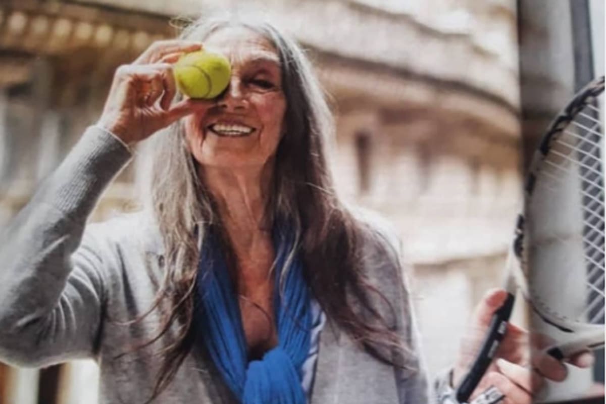 Ana Obarrio, tenista profesional con 88 años