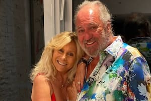 Ana Rosenfeld junto a su marido. El empresario murió el 9 de octubre (Foto: Instagram/@ana.rosenfeld)