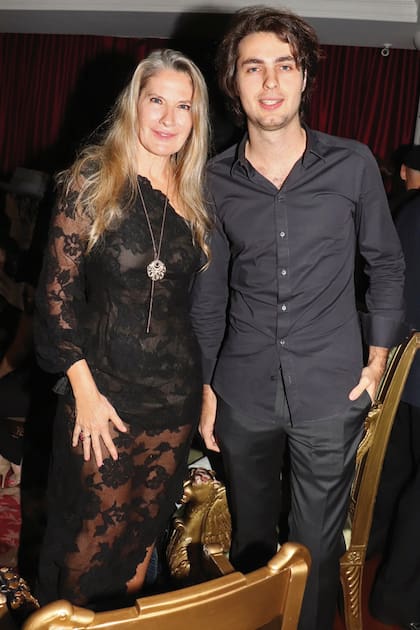 Ana Rusconi y su hijo Juan