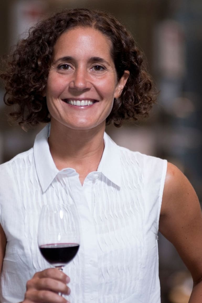Ana Viola, propietaria de Bodegas Malma, de San Patricio del Chañar, Patagonia.