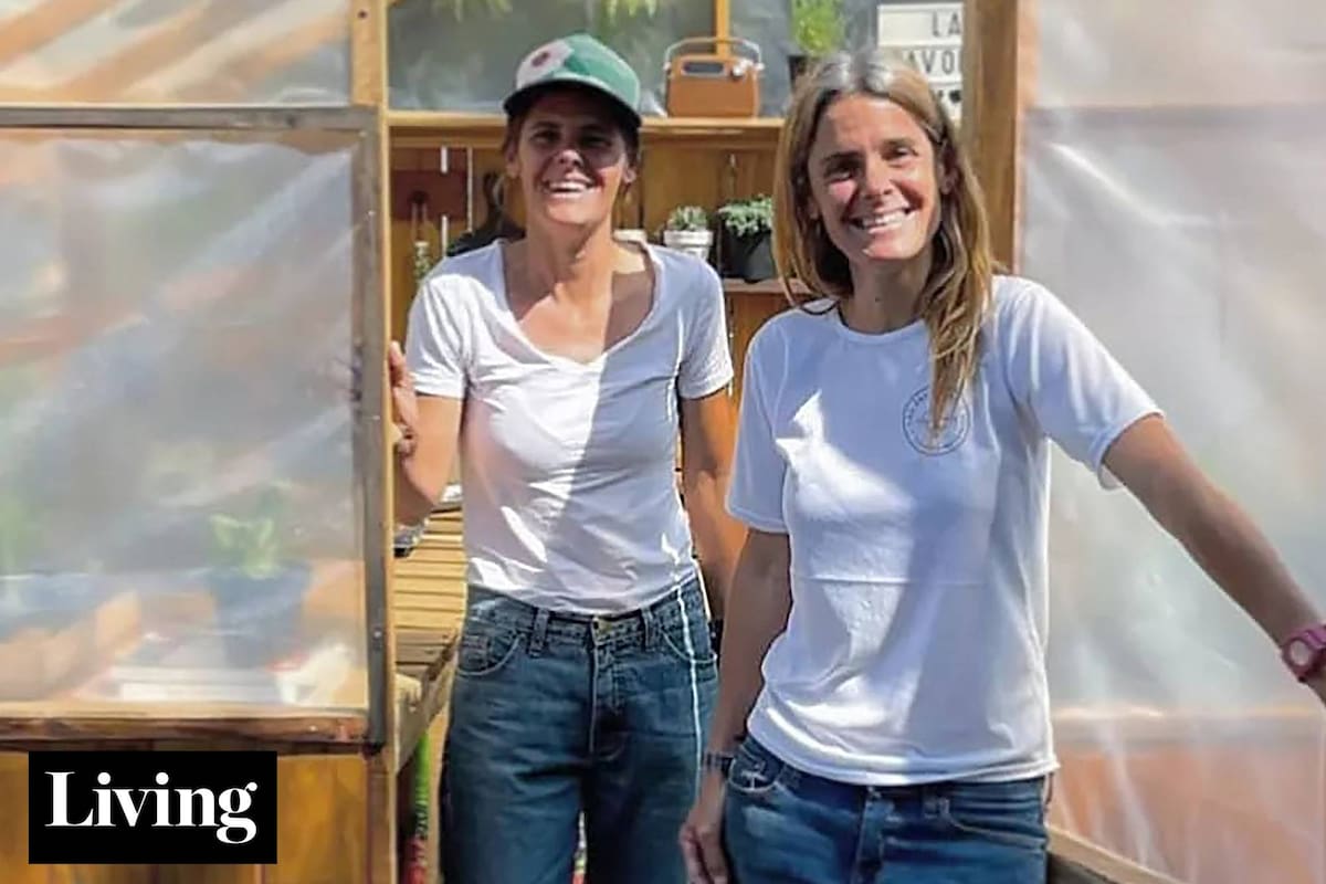 Ana y Delfina Pavón nos recibieron en su vivero y en sus casas.
