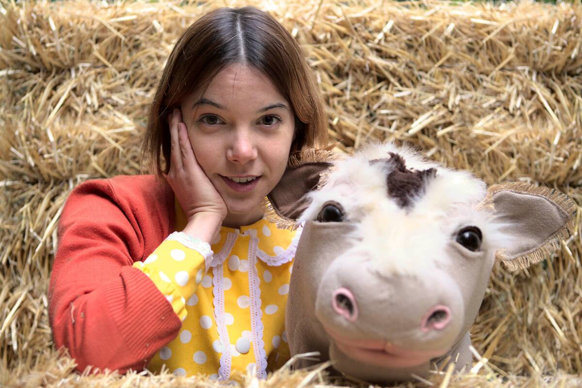Ana y Wiwi, en el Centro Cultural Haroldo Conti