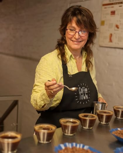 Analía Ávarez es catadora profesional de café.