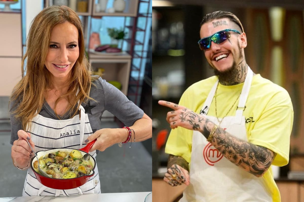 Analía Franchín contó cómo cambió su opinión sobre Alex Caniggia desde que está en MasterChef Celebrity