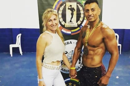 Analía Maldonado y Samuel Llanos