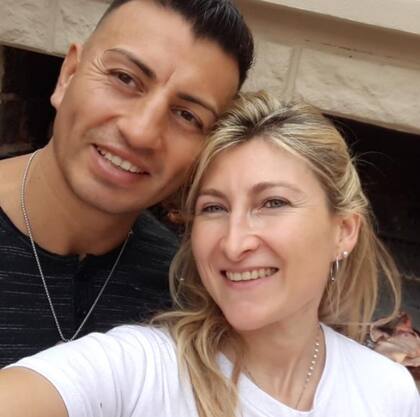 Analía Maldonado y Samuel Llanos