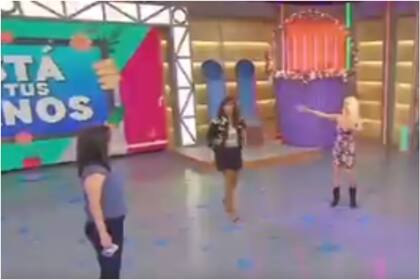 Anamá Ferreira decidió retirarse del estudio (Foto: Captura El Nueve)