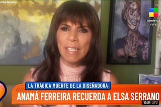 La muerte de Elsa Serrano: la conmoción de Anamá Ferreira y Miguel Romano