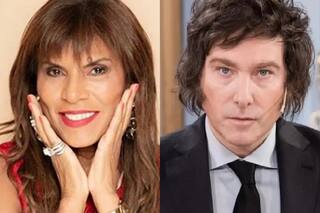 Anamá Ferreira apoyó la postulación presidencial de Javier Milei y tuvieron un efusivo ida y vuelta
