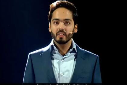 Anant Ambani, con 23 años, es el más chico de la familia