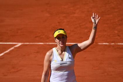 Anastasia Pavlyuchenkova le ganó en sets corridos a la eslovena Tamara Zidansek