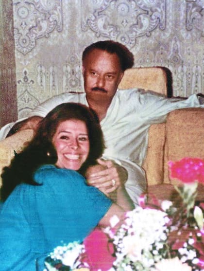 Anastasio Somoza junto a su amante "oficial", Dinorah Sampson