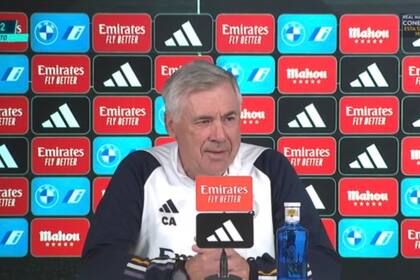 Ancelotti, en conferencia de prensa