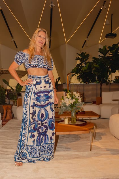 And Rusconi en la semana del diseño celebrada en Punta del Este. Una presentación de interiorismo y moda, con el auspicio de la embajada de Italia,