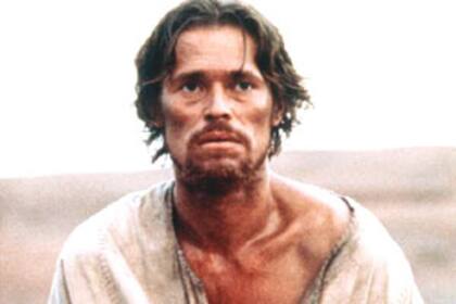 Dafoe, en una escena de La última tentación de Cristo (1988)
