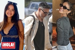 De Andanin, la hija mayor de Guillermo Vilas, y Pocho Lavezzi con su bebé en Punta al cumpleaños de Francesca Simeone