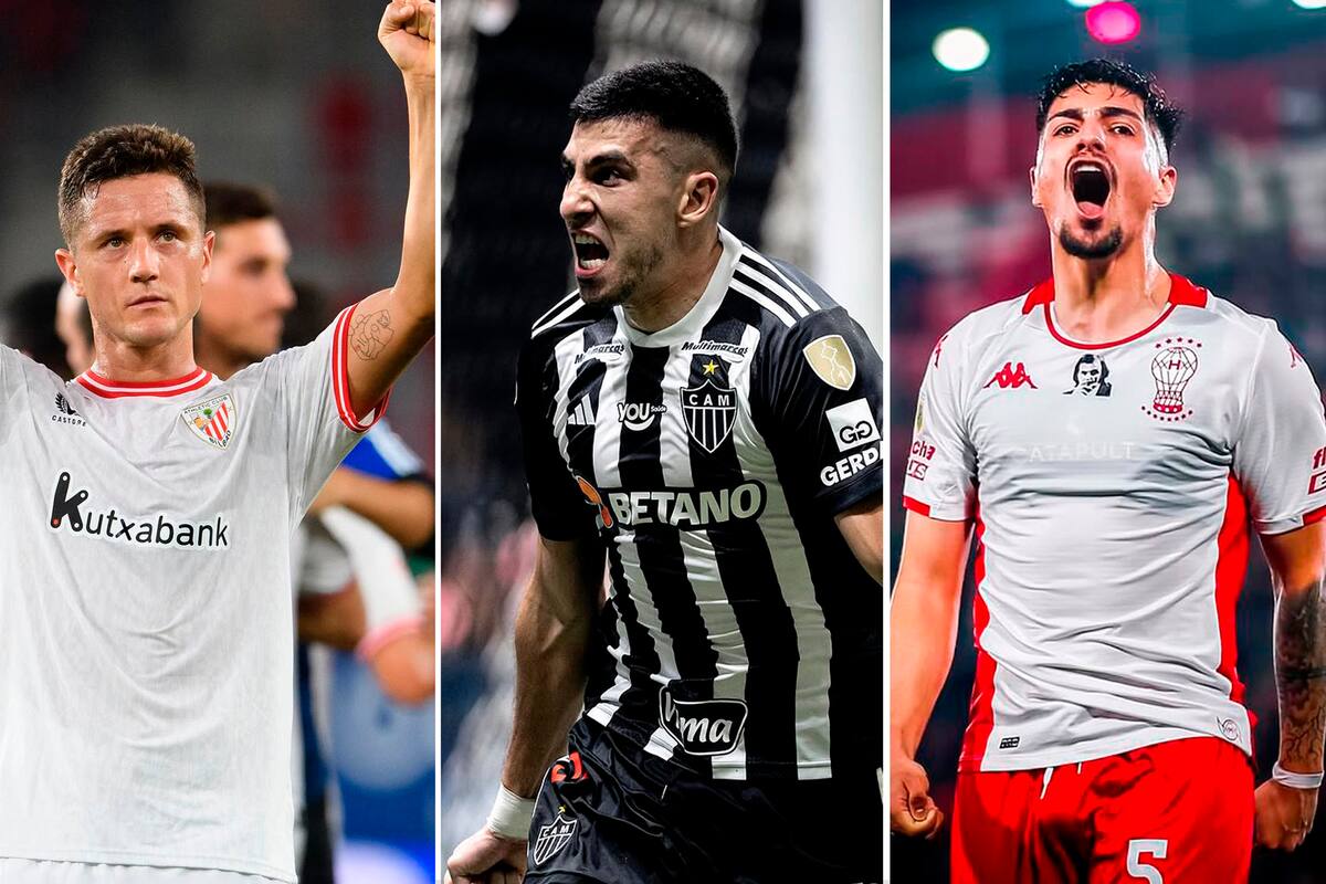 Ander Herrera, Rodrigo Battaglia y Williams Alarcón, los tres futbolistas que acordaron su llegada a Boca para las próximas horas