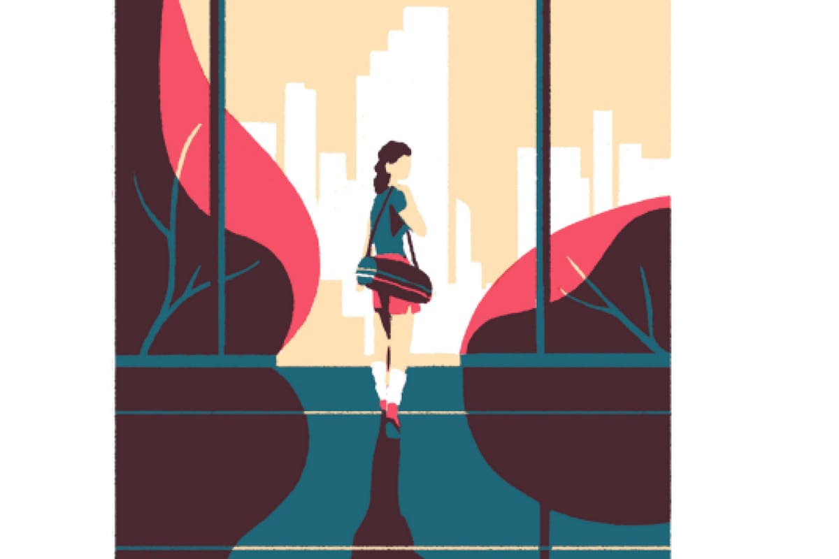 "A través", de Tom Haugomat, una novela gráfica sin texto, para espiar lo que ve el protagonista a lo largo de su vida