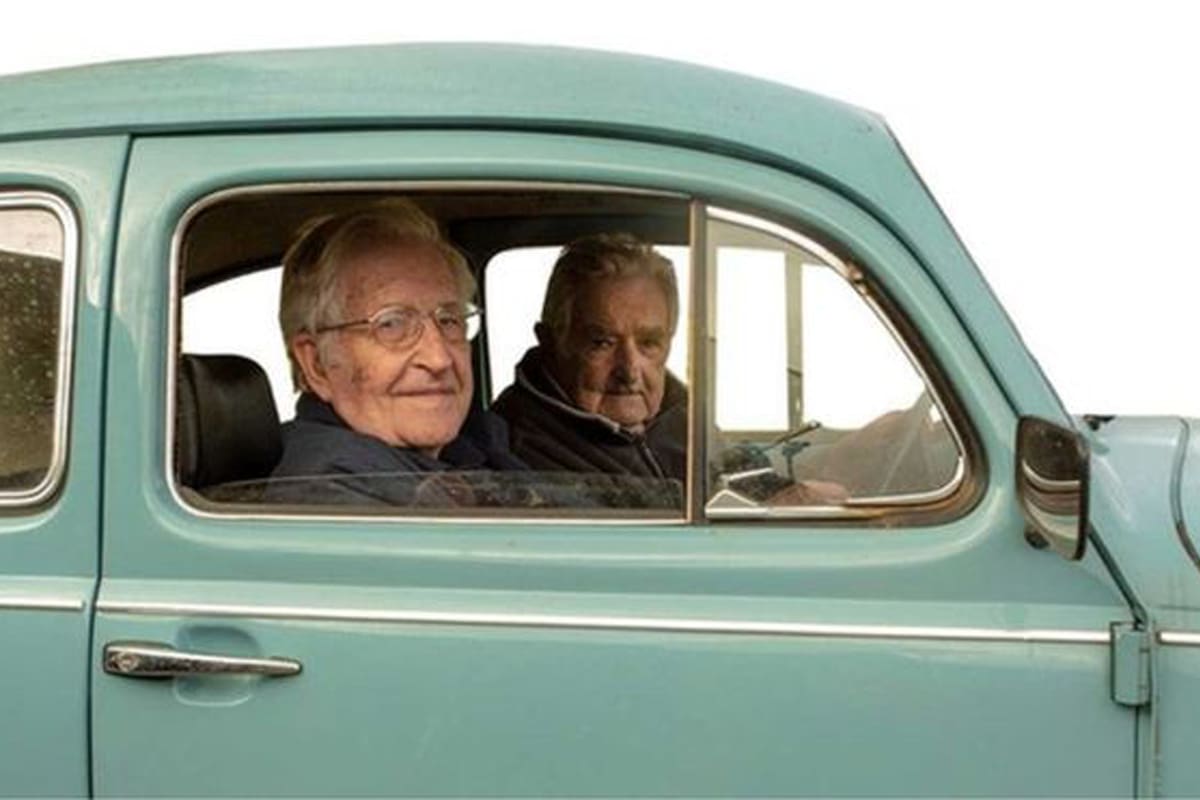 "Chomsky y Mujica" será un documental de 90 minutos sobre un fin de semana de diálogos entre ambas figuras