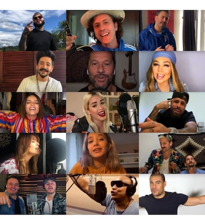 "Color esperanza" tiene una versión 2020 de cuarentena grabada por un selecto y muy internacional grupo de artistas