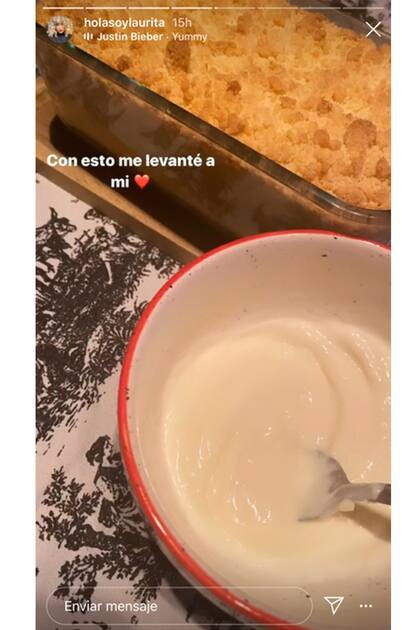 "Con esto me levanté a mi amor": la receta de Laurita Fernández que enamoró a Nicolás Cabré