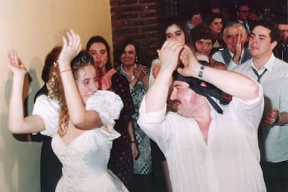 "Corbatita" en plena acción.