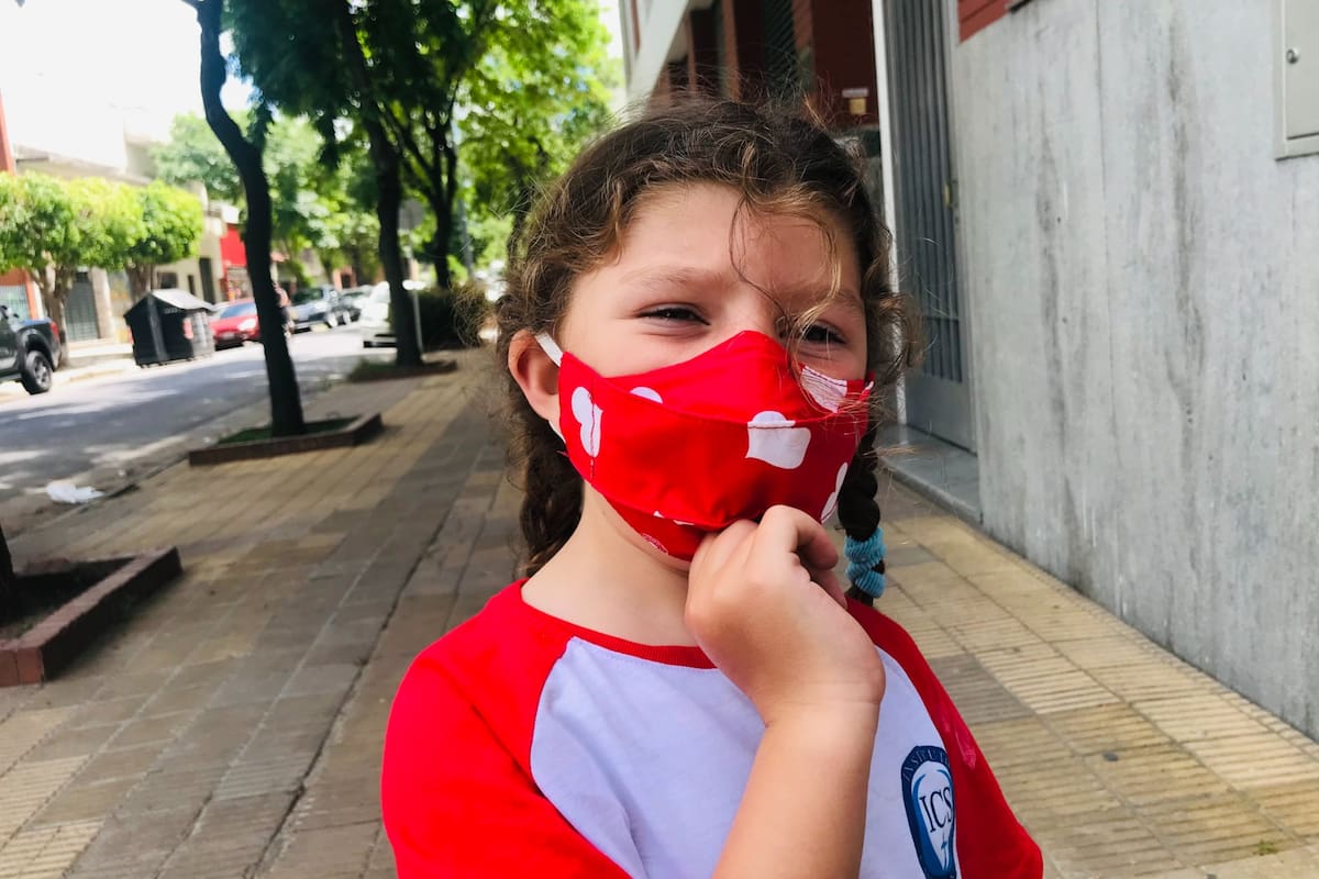 "El barbijo sólo me lo saque para tomar agua", contó