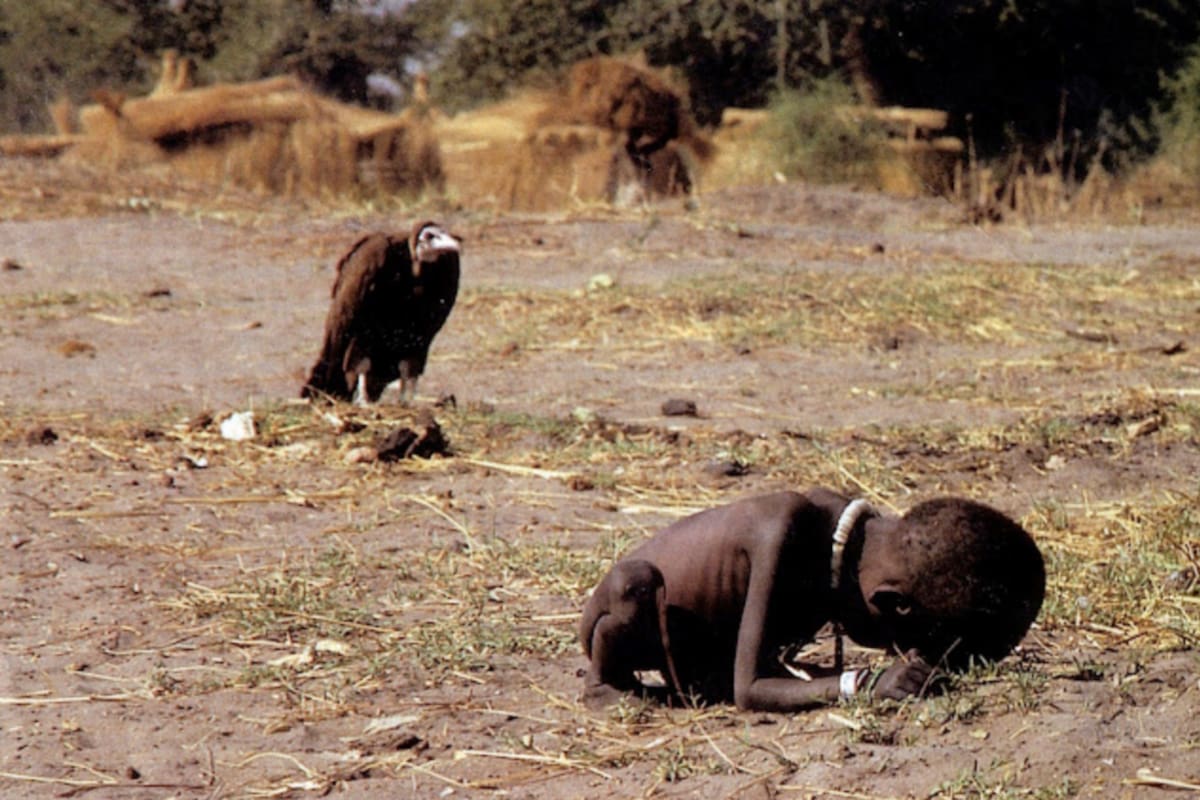 "El buitre y la niña" (New York Times/Kevin Carter)