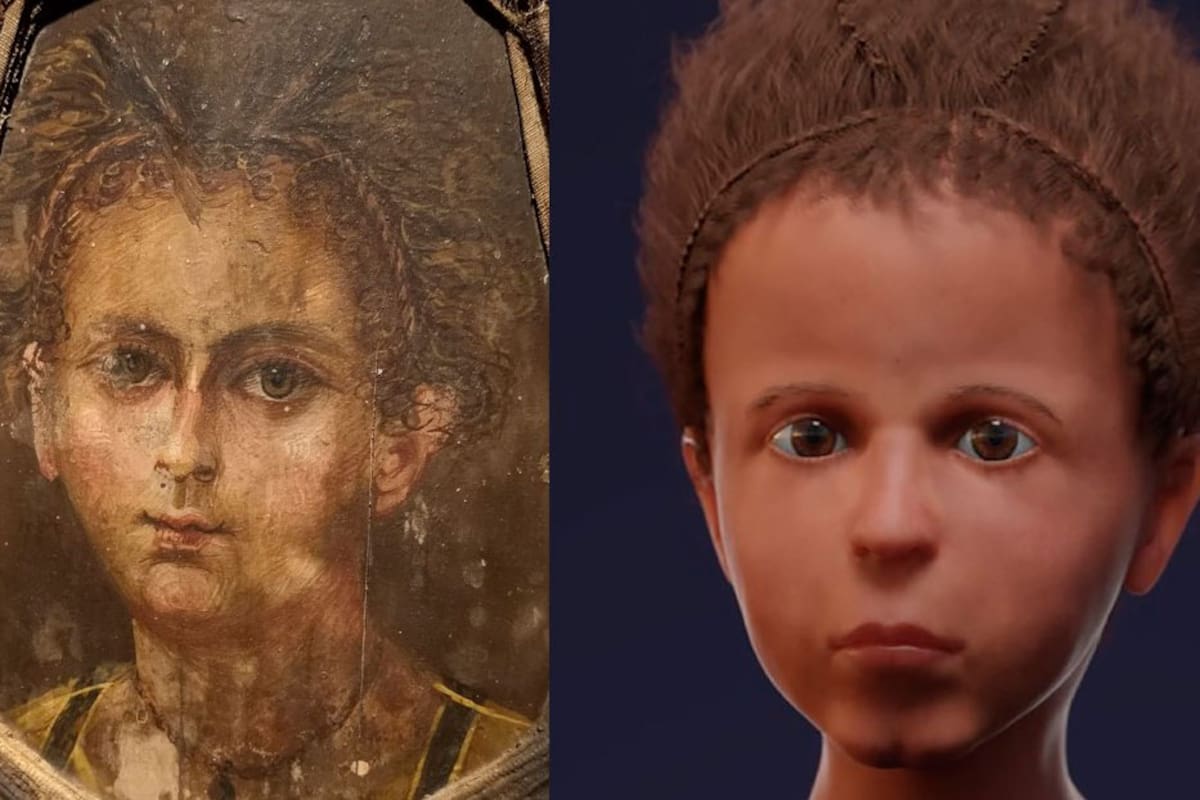 "El retrato muestra rasgos un poco ''más maduros'', que pueden haber sido el resultado de una tradición artística de la época", detalló Andreas Nerlich