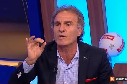 "En una final de Libertadores, a los 80 minutos, no se juega más al fútbol", sentenció el exfutbolista, campeón de la Libertadores y la Intercontinental con River en 1986