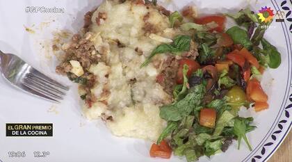 "Este plato, además, está muy poco cuidado", indicó Mauricio Asta respecto a la entrega de Dana.