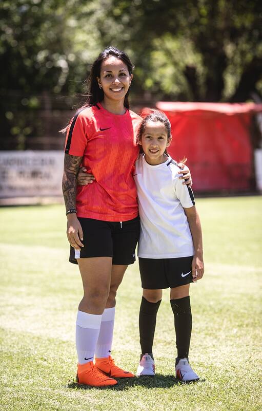"Estoy aceptando mi cuerpo", dice la deportista. Foto: gentileza Nike