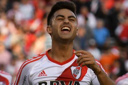 "Estoy disfrutando mis días acá en River, que es un club que está en un nivel europeo. Acá me siento muy cómodo y por eso no es cuestión de ir a cualquier lado", dice Martínez