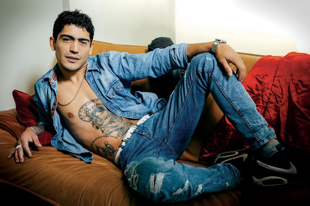 "Estoy muy ligado a la historia de Rodrigo", dice el cordobés que de trabajar como albañil pasó a interpretar al ídolo cuartetero en el cine