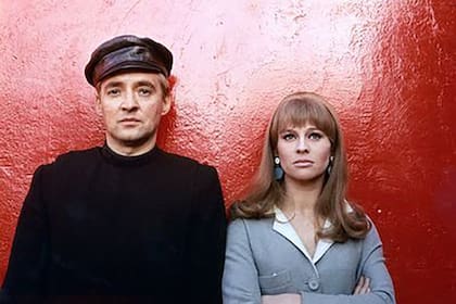 Oskar Werner y Julie Christie, protagonistas del film Farenheit 451