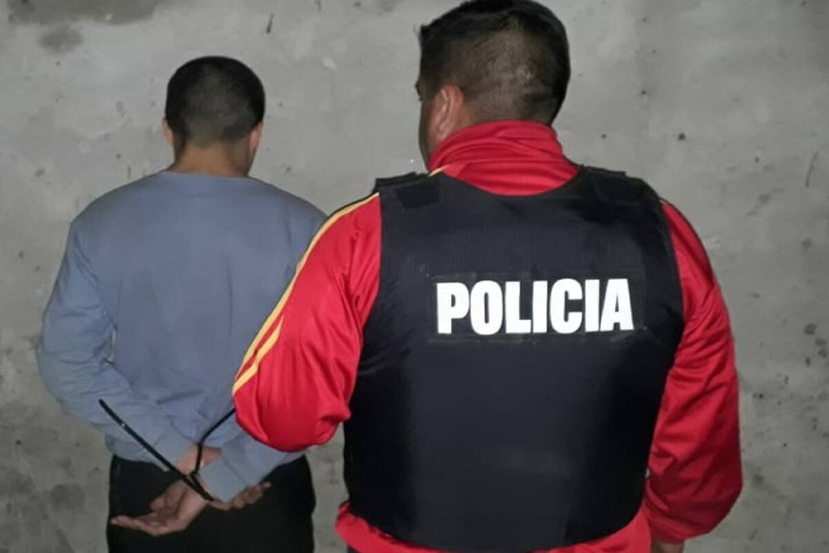 "Franquito", el supuesto asesino de Federico Romero al momento de la detención