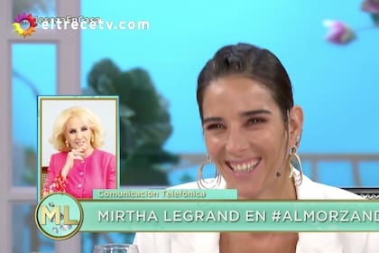 "La Chiqui" le dijo a su nieta que muestre dos veces su look porque ella siempre llega tarde a la televisión