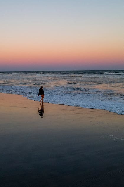 "La Frontera", una playa de Pinamar ideal para un verano con distanciamiento social.