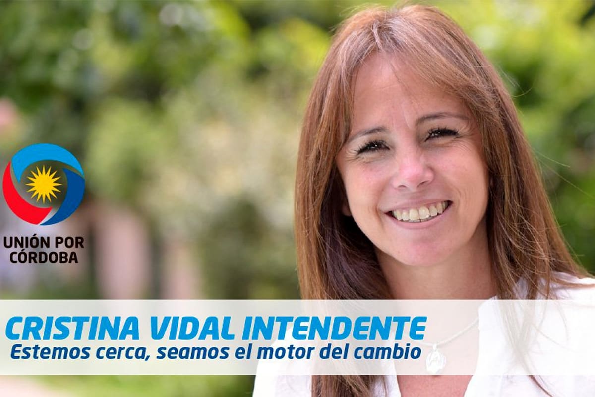 "Lo mejor de las dos": el pícaro eslogan detrás de Cristina Vidal, una candidata cordobesa