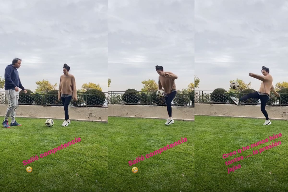 "Lucha" Ayar hizo jueguitos en Instagram