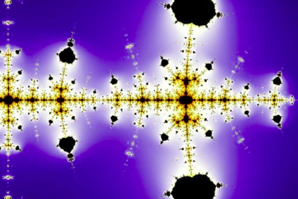 "Mapa fractal de Collatz en la vecindad de una recta real"... hermoso pero a los que no sabemos mucho, nos aclara poco