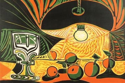 "Nature morte" fue pintada en 1921 por Picasso