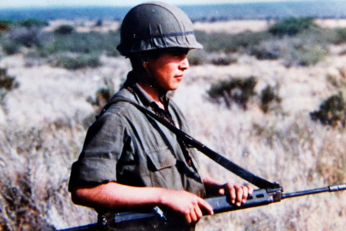 "No entendés que estás en la guerra hasta que no oís una bomba", recuerda Verón